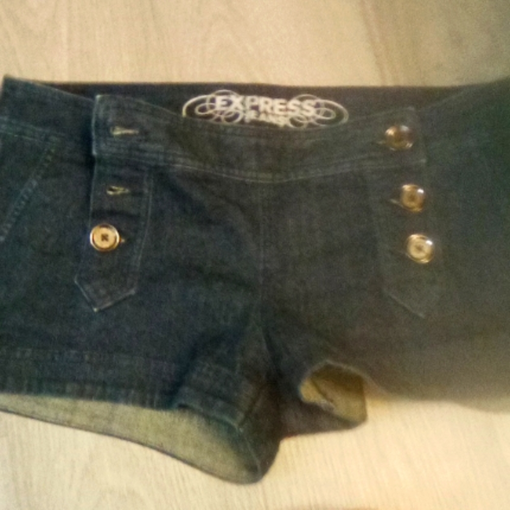 Express jean shorts